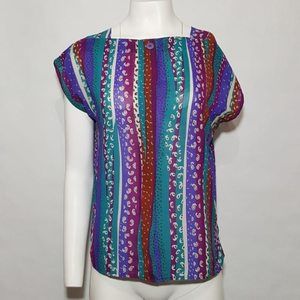 Campus Casual Vintage Blouse